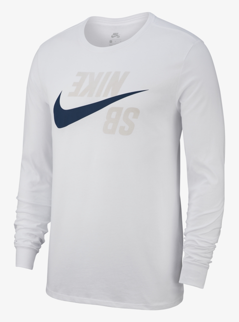Nike Sb Backwards Longsleeve Tee - Nike Skateboarding, transparent png download