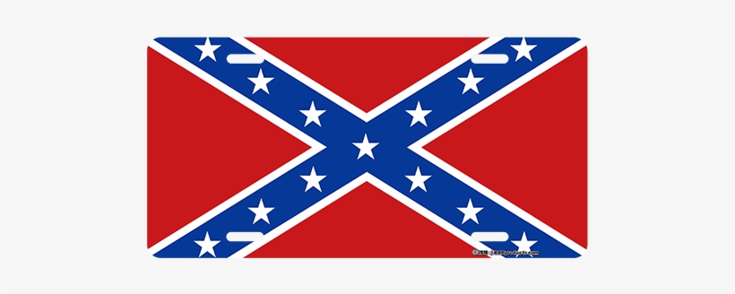 Rebel Flag License Plate - Southern Nation: The New Rise, transparent png download