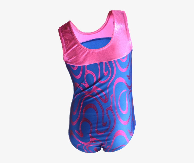 Royal Pink Swirl Front500 Royal Pink Swirl Back500 - Maillot, transparent png download
