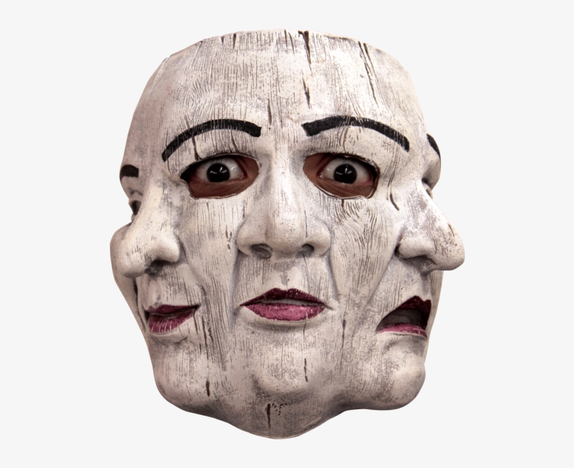 Tri Face Horror Face Mask - Ghoulish Productions 3 Face Mask, transparent png download