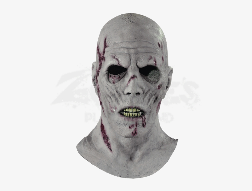 Necrotic Face Mask - Trick Or Treat Studios Living Dead Mask, transparent png download