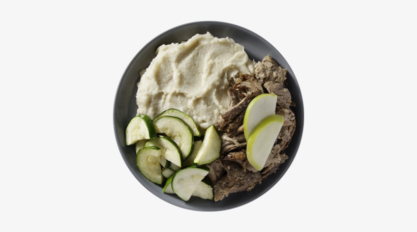 Apple Braised Pork With Cauliflower Mash - Taramasalata, transparent png download