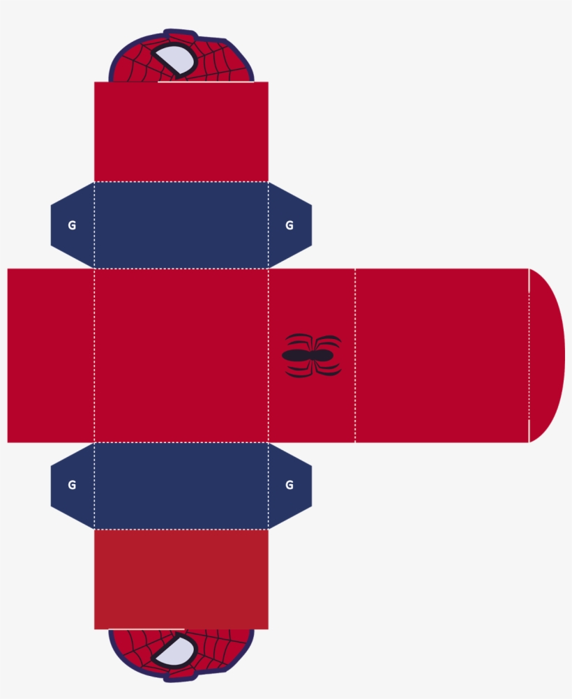 Passatempo Da Ana - Molde Caixa Super Herois, transparent png download