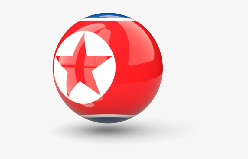Illustration Of Flag Of North Korea - North Korea Icon Png, transparent png download