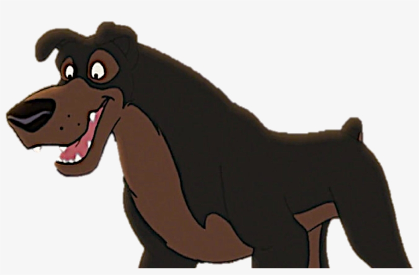 Disney's Lady And The Tramp Wolpeyper Called Buster - Lady And The Tramp, transparent png download