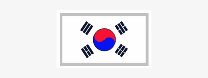 Korea Reflective Decal - South Korea Flag, transparent png download