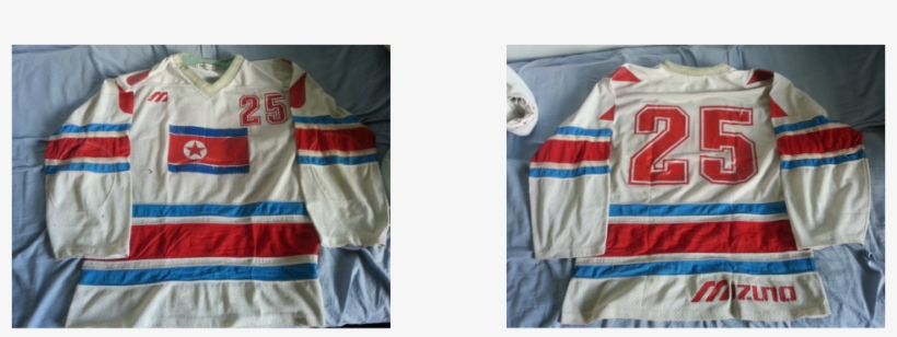 This Jersey Has Been Worn By Some North Korean Player - North Korea Flag Patch, transparent png download