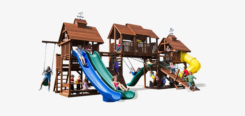Adventure Mountain Swingset By Kid's Creations - Best Swing Set Ever, transparent png download