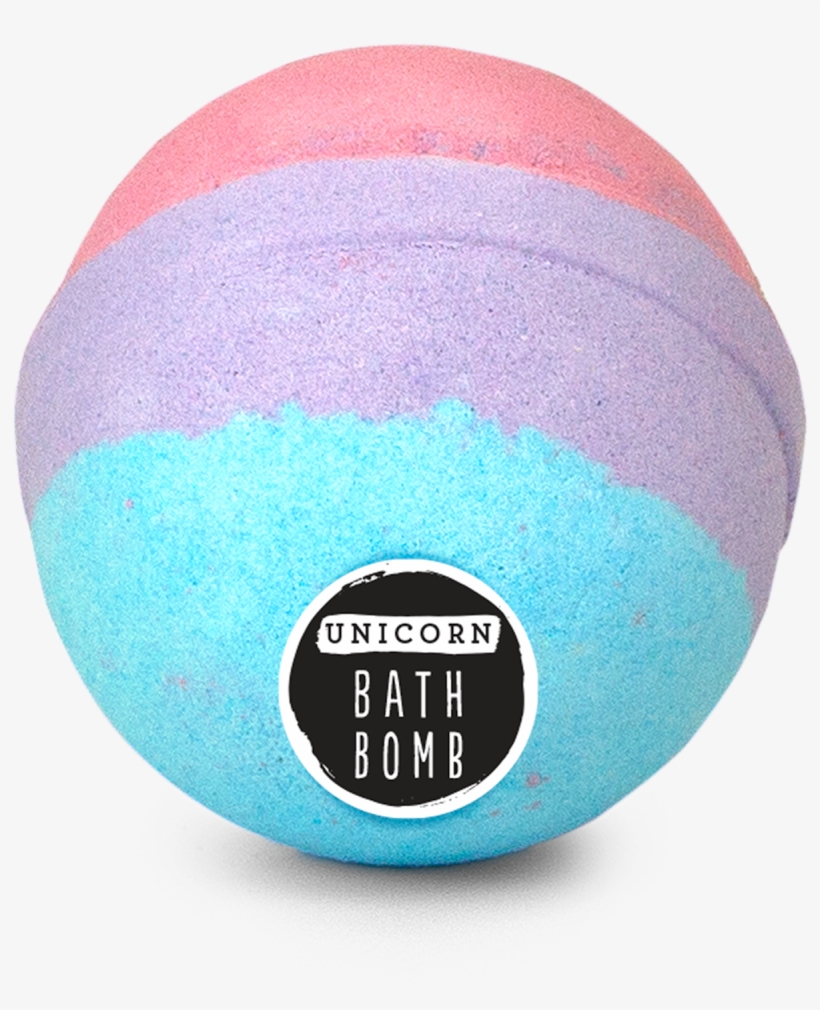 Hallu Unicorn Bath Bomb, Red & Blue, Unicorn Beach, transparent png download