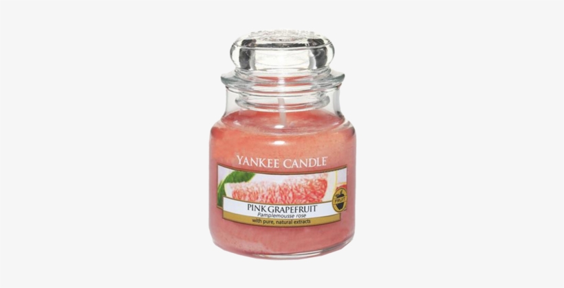Yankee Pink Grapefruit Candle Classic Jar - Pink Grapefruit Yankee Candle, transparent png download