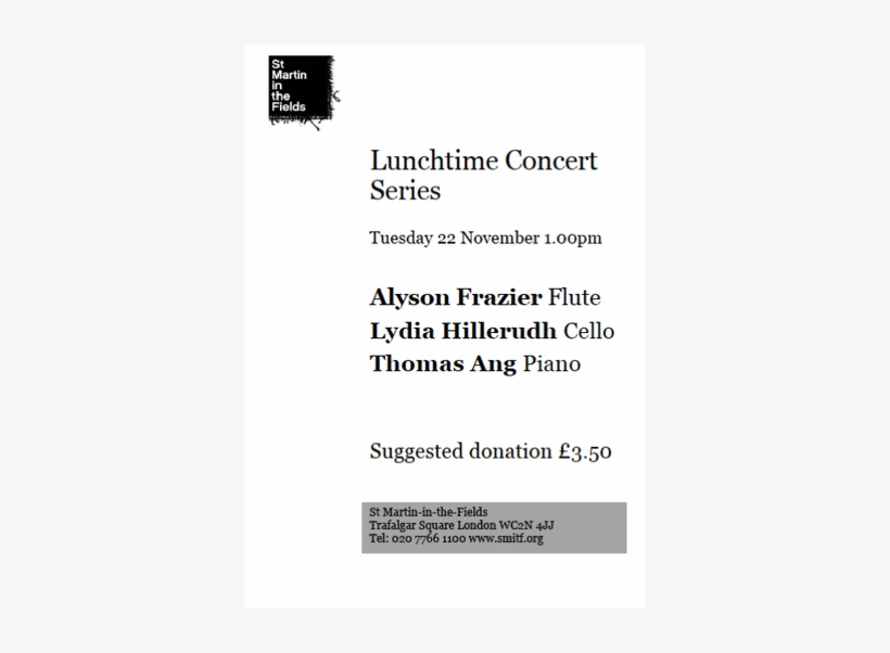 Recordings To Come - St Martin-in-the-fields, transparent png download