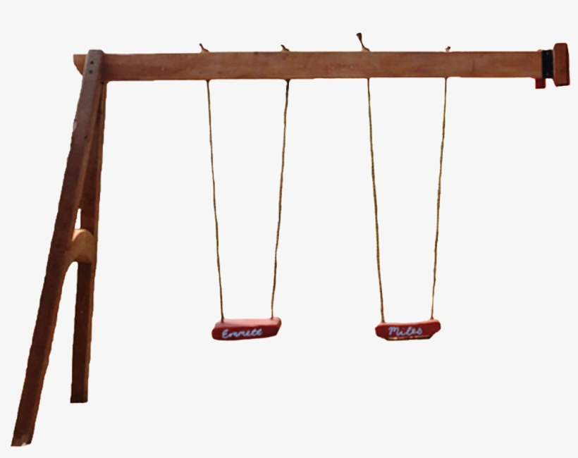 A-frame Charmed Swingset - Charmed Playhouses, transparent png download