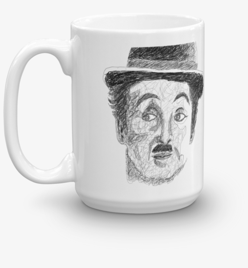 Charlie Chaplin Mug - Mug, transparent png download