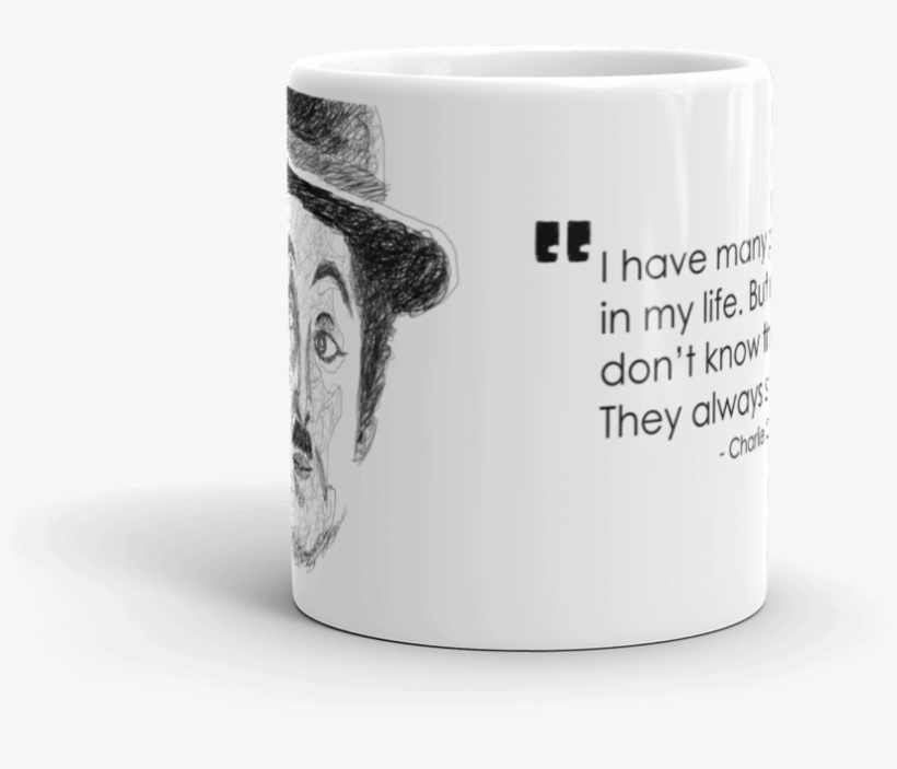 Charlie Chaplin Mug - Coffee Cup, transparent png download