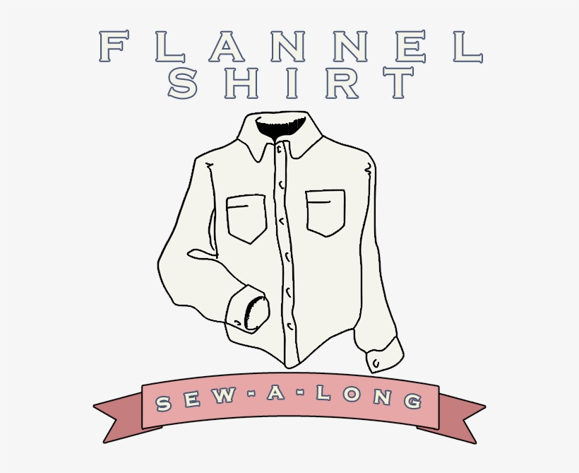 Flannel Shirt Sew A Long - Shirt, transparent png download