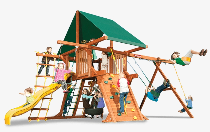 Wooden Swing Sets - Swing, transparent png download