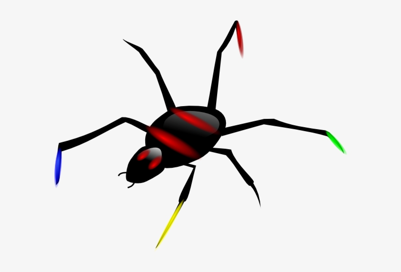 How To Set Use Insect Spider Svg Vector, transparent png download