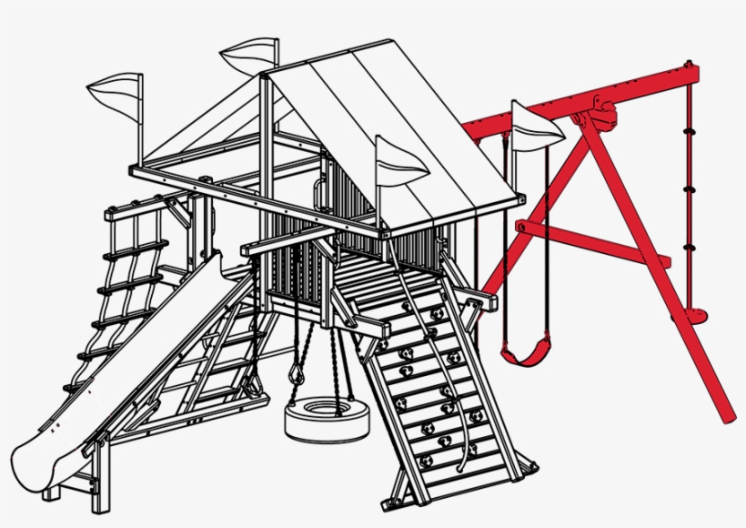 Add Swing Beam - Rainbow Carnival Castle Iii, transparent png download