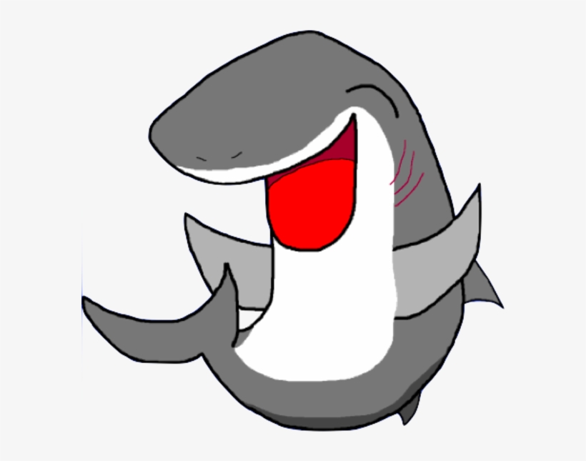 Shark Image - Happy Shark Cartoon Png, transparent png download
