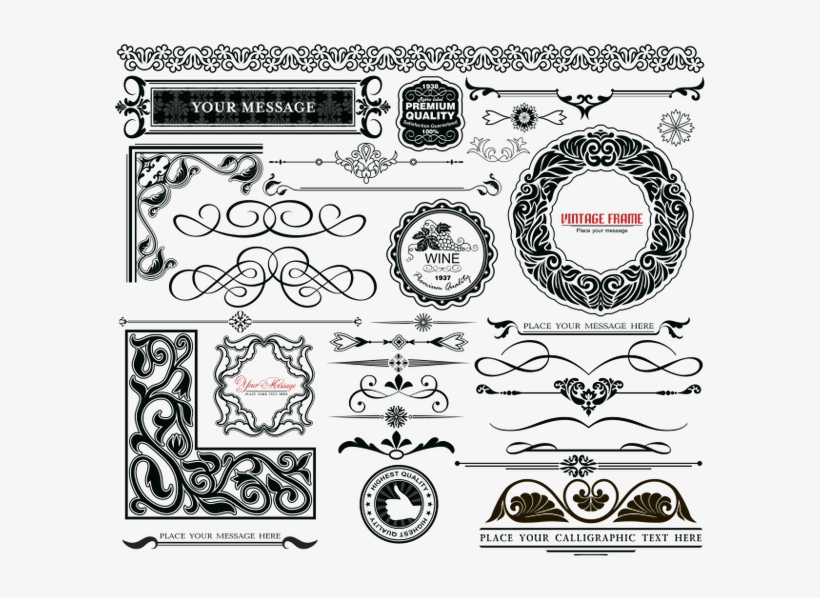 Винтажный Узор, Винтажный Орнамент, Бордюр, Vintage - Smarthair Professional Salon Cape Polyester Haircut, transparent png download