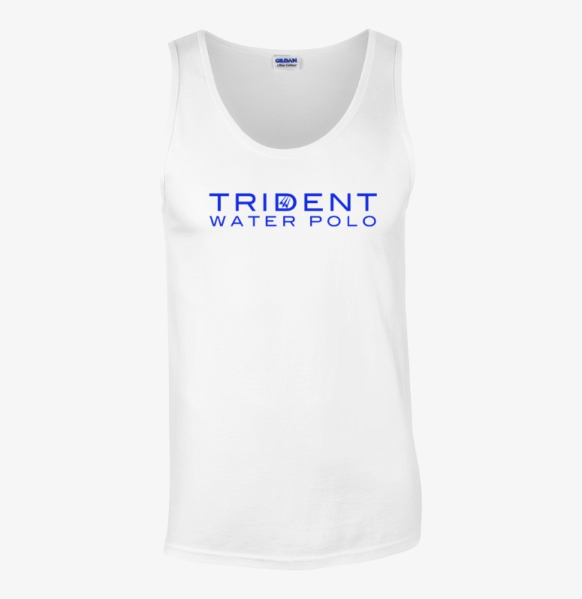 Trident Cotton Tank Top - Active Tank, transparent png download