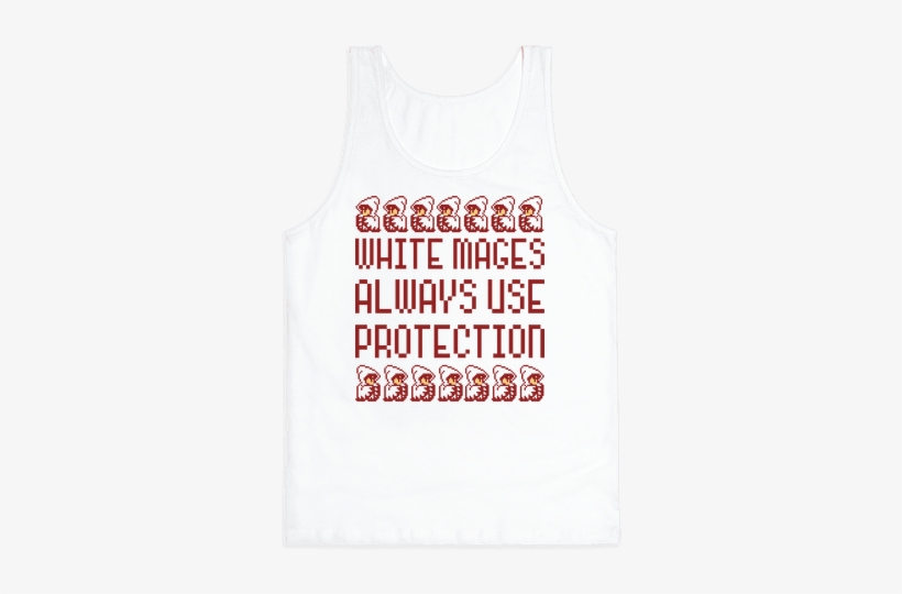 White Mages Tank Top - Hoodie, transparent png download