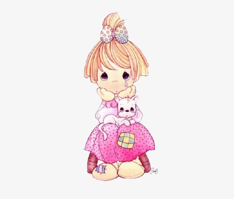 Precious Moments Pretty Girls Tube Clip Art In Precious Moments Doll Crying Png Image Transparent Png Free Download On Seekpng
