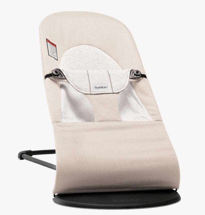 Bouncer Balance Soft - Baby Bjorn Bouncer Beige Grey, transparent png download