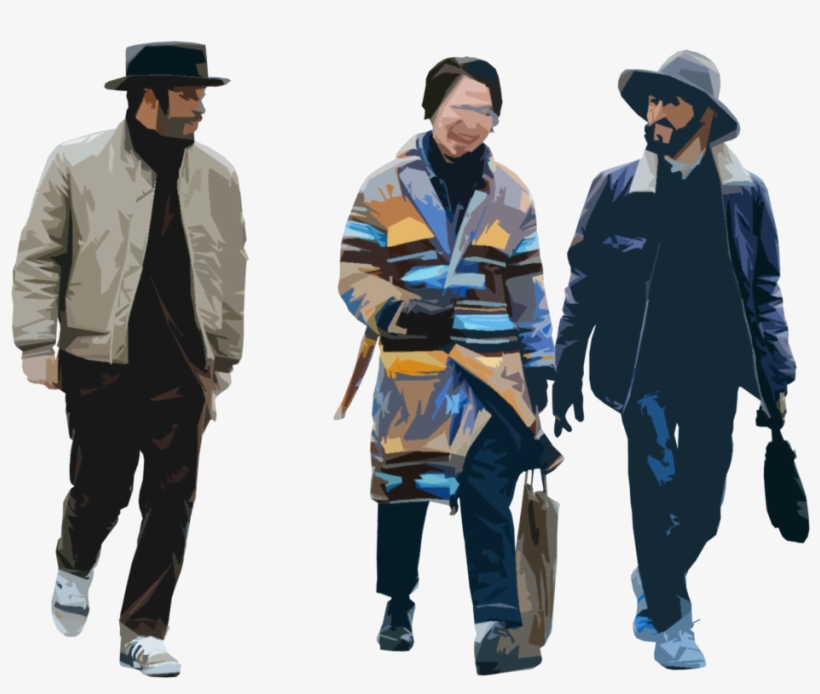Ns 0056 - Japanese Cut Out People, transparent png download