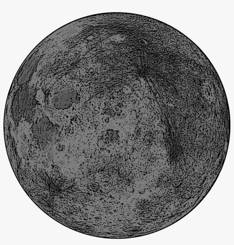 Dark Day Moon - Черная Луна Пнг, transparent png download