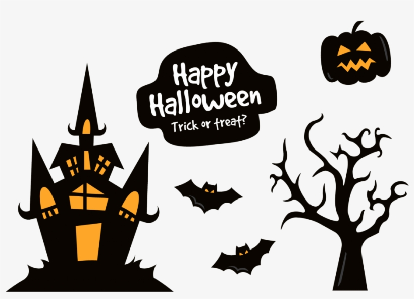Halloween Vector Free Png Tree - Death Comes To Happy Acres [book], transparent png download
