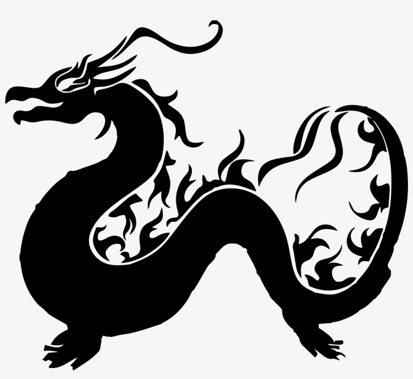 Dragon Tattoo Png Transparent Image - Tattoo Png, transparent png download