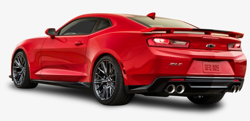 Pngpix Com Red Chevrolet Camaro Zl1 Back Side - Chevrolet Camaro Zl1 Png, transparent png download