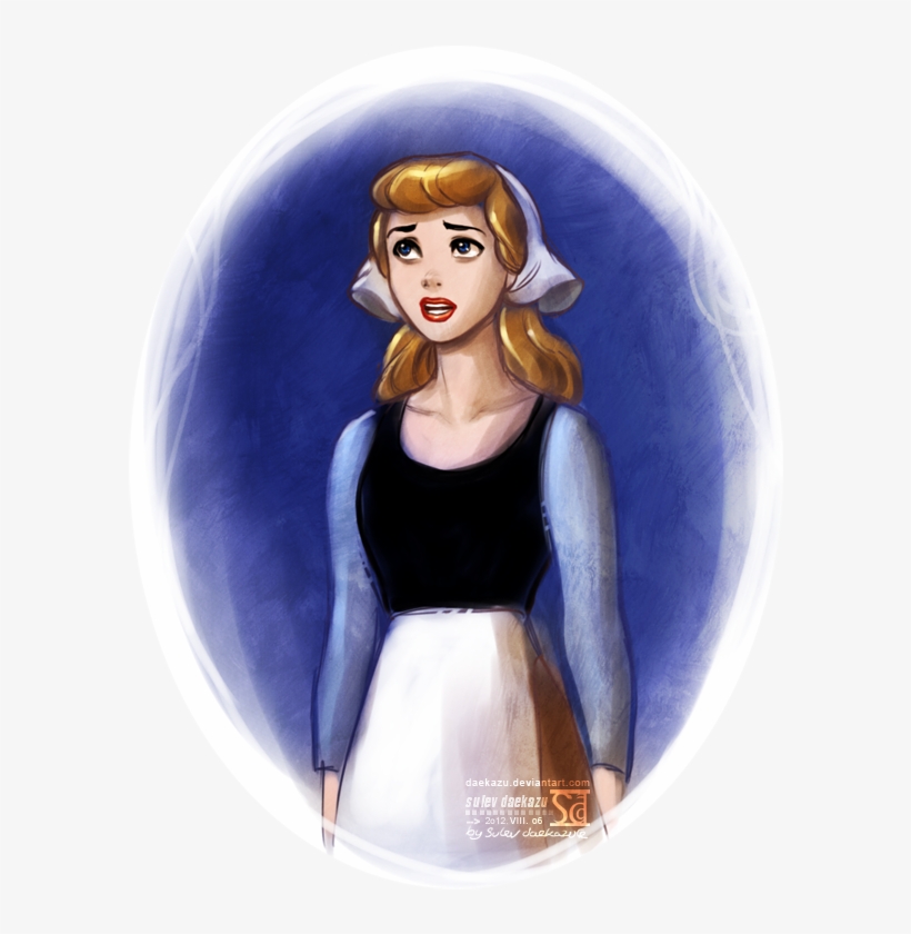 Elsa And Anna Watercolor By Jmascia Png Freeuse Download - Cenicienta Disney Princess Fan Art, transparent png download