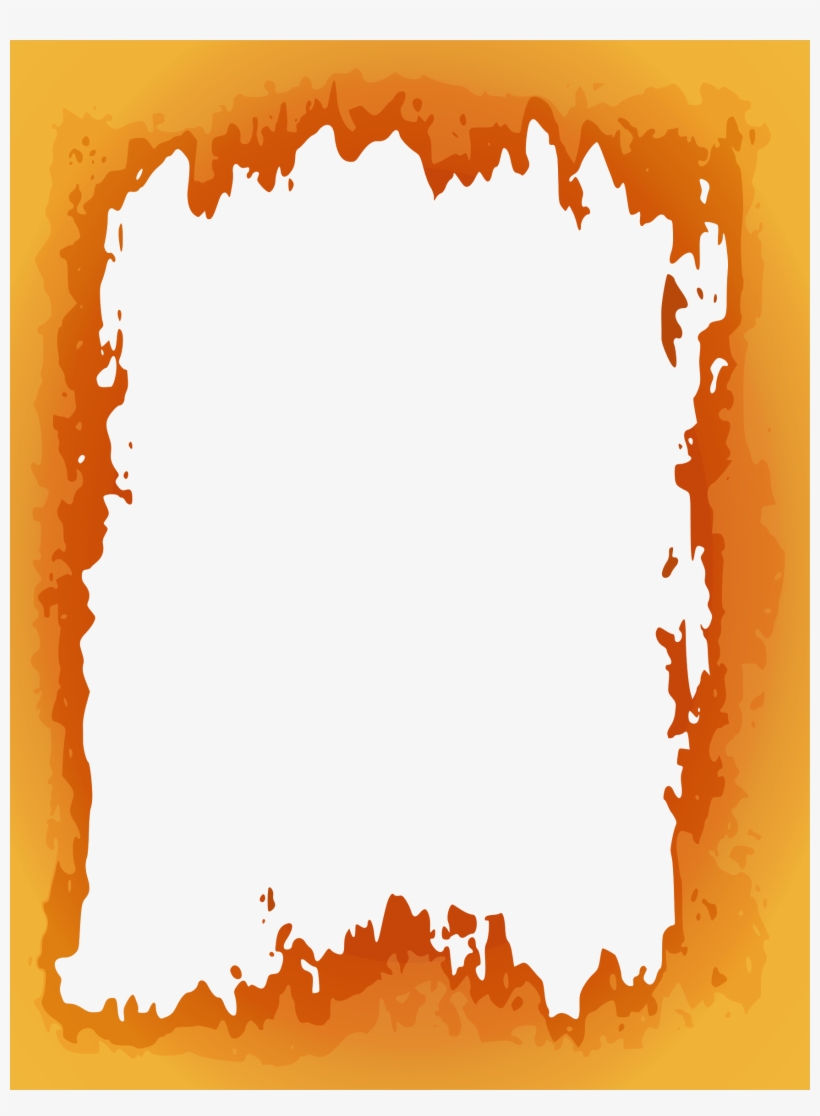 This Free Icons Png Design Of Fire Border, transparent png download