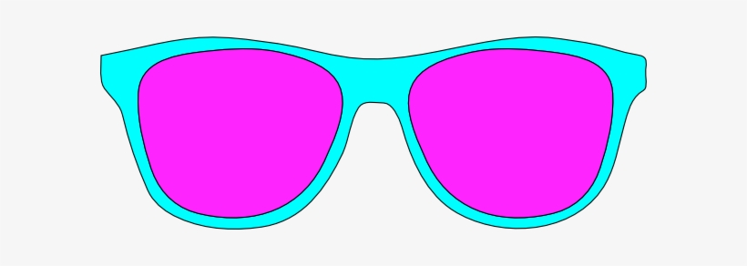 Sunglasses-hi - Pink Sunglass Clip Art, transparent png download