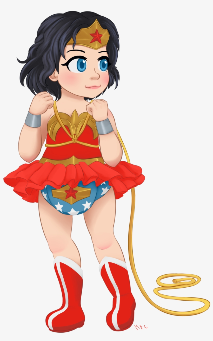 Contagious Magic - Wonder Woman - Wonder Woman Diaper, transparent png download