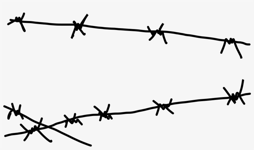 Spine Barbed Wire Png - Barbed Wire Clipart Png, transparent png download