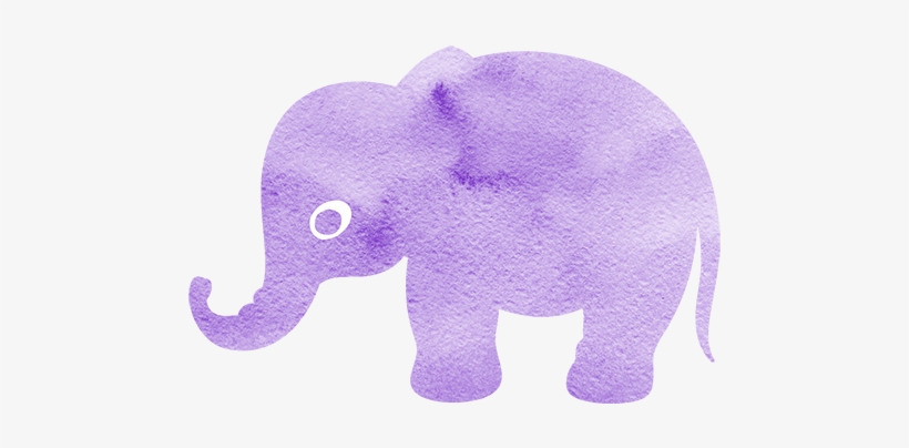 Watercolorelephant - Portable Network Graphics, transparent png download