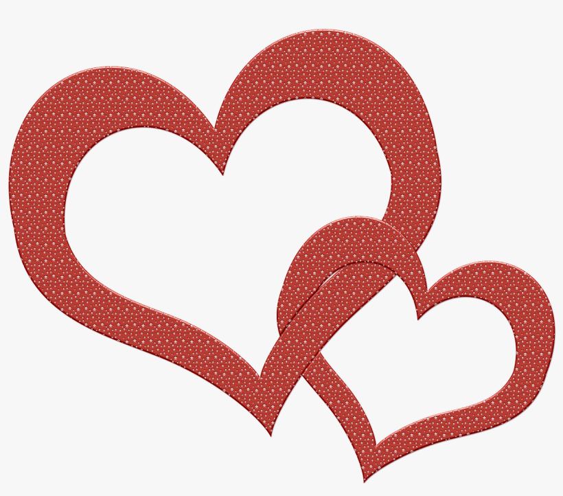 Heart Love Romance Symbol Valentine's Day - Father Daughter Pendant - Personal Gift Charm Necklace, transparent png download