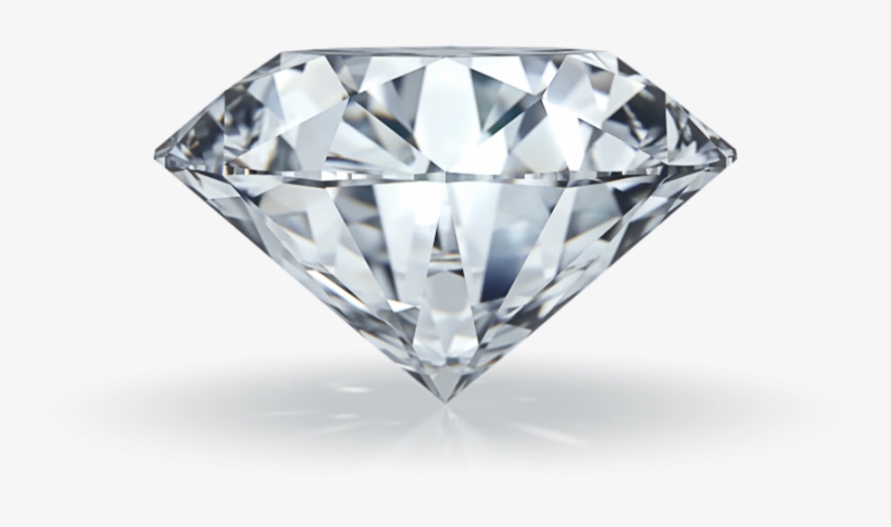Diamond Png Picture - 925 Sterling Silver Clear Crystal Diamond Cube Necklace, transparent png download