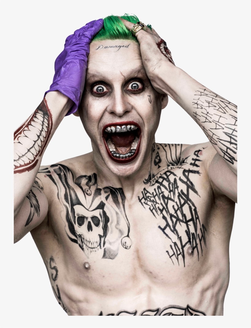Download - Jared Leto The Joker Costume, transparent png download