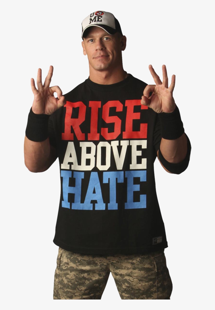 John Cena Swag Png - Rise Above Hate Cena, transparent png download