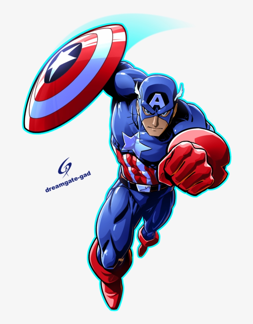 Cap By Gad By Dreamgate - Captain America Video Game Png, transparent png download