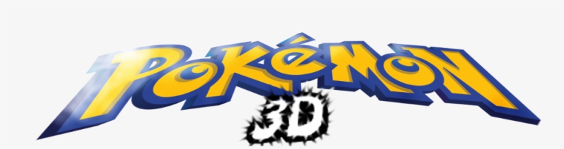 File - Logop3d - Pokemon 3d, transparent png download