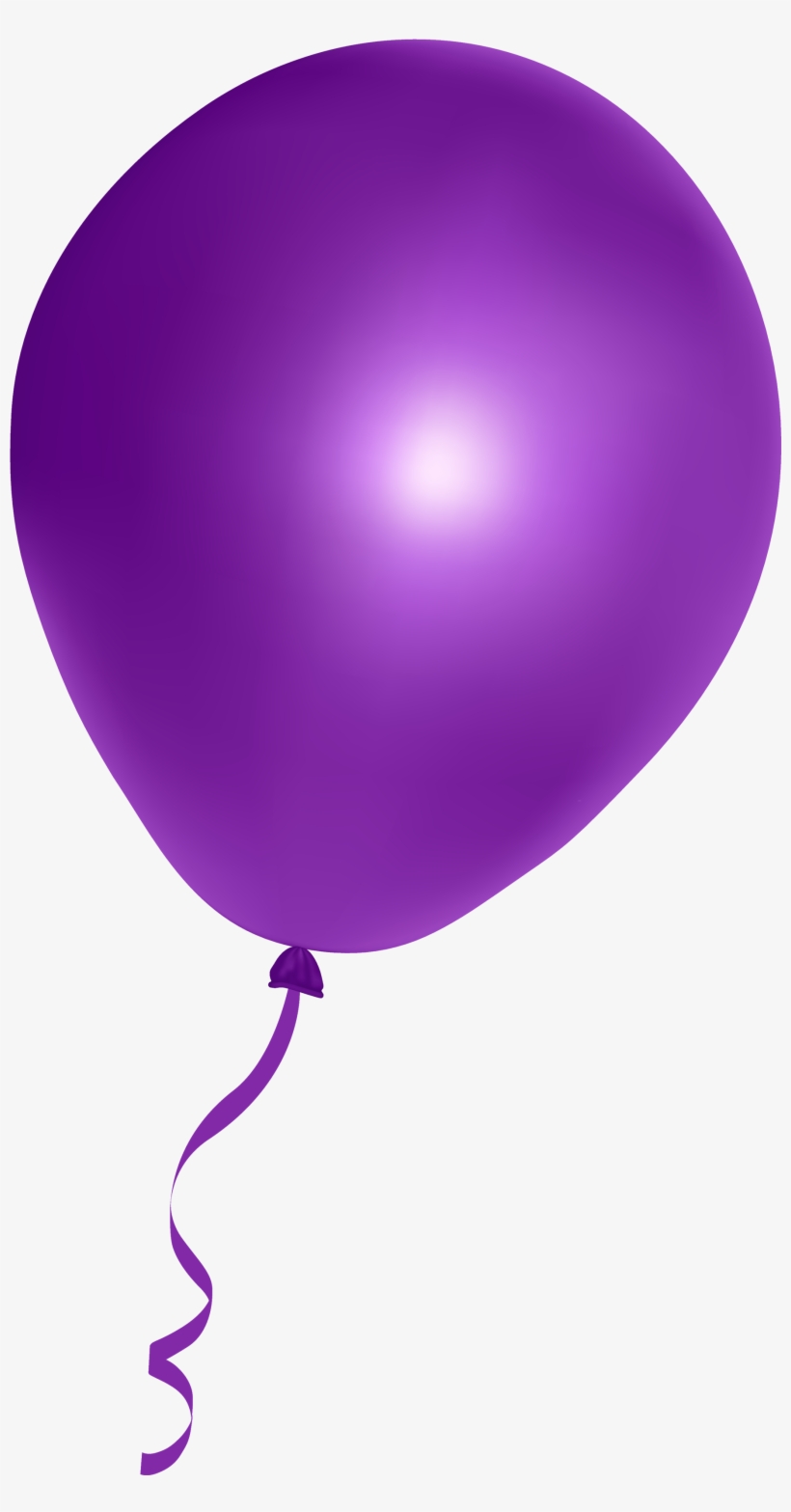 Balloon - Purple Balloons Transparent Background, transparent png download