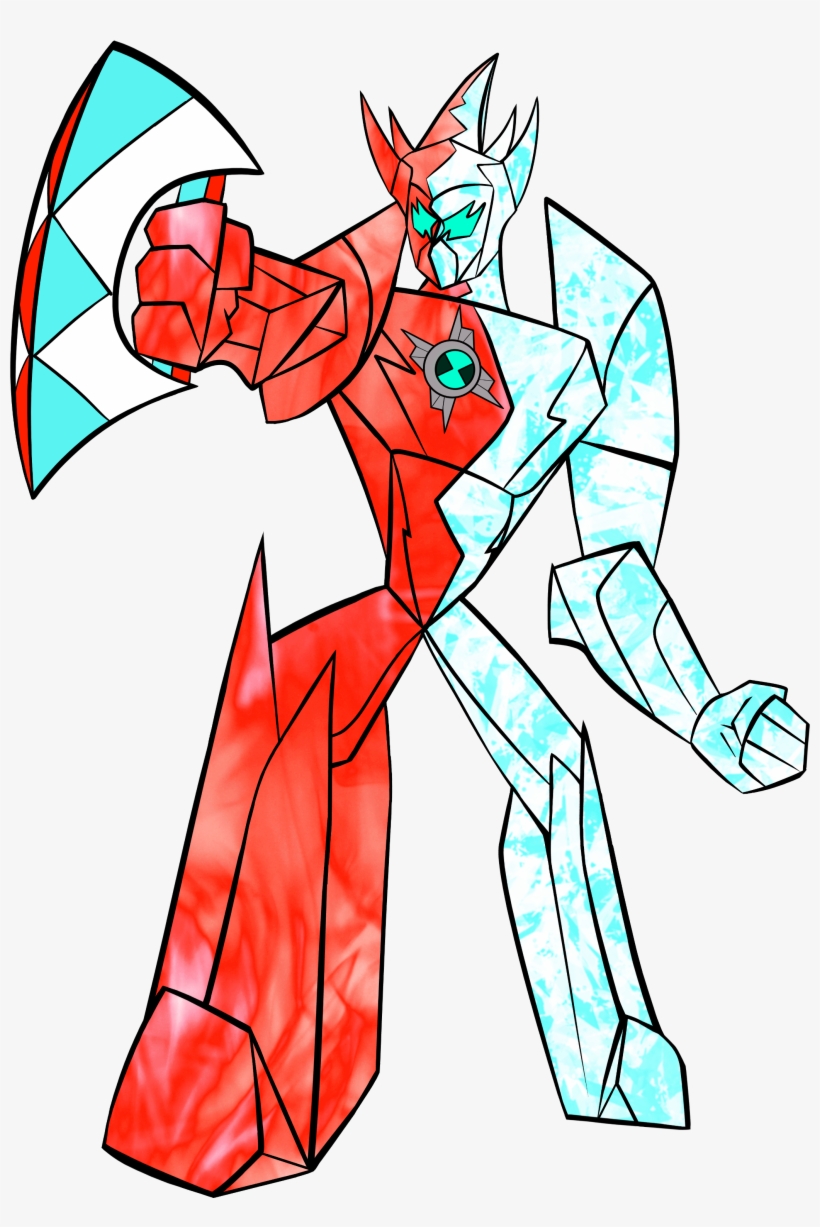 Ultimate Frozen Flames - Cartoon, transparent png download