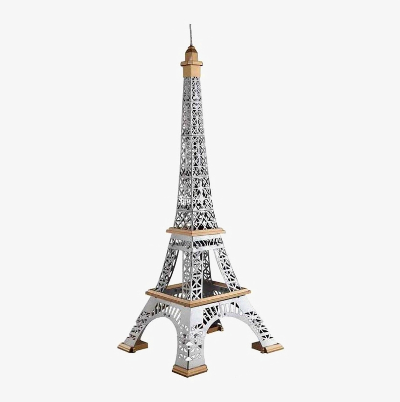 Eiffel Tower Png Free Download - Built Up Toys Eiffel Tower 341 Piece Alloy Based Construction, transparent png download