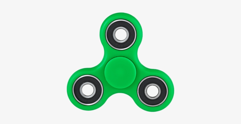 Green Fidget Spinner - Fidget Spinner Green Colour, transparent png download