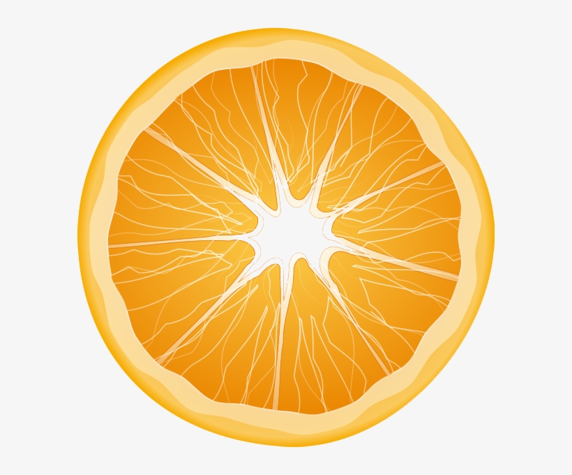 Orange Free Download Png - Cut Orange Transparent, transparent png download